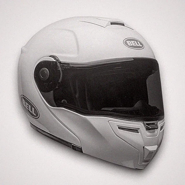 Bell Powersports SRT Modular Gloss White X-Large -Fully Functional